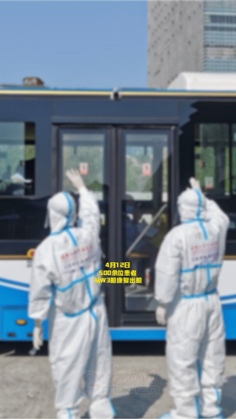 【“動”漫海報】“守滬者聯盟”丨探訪上海抗疫一線：康復！出院！